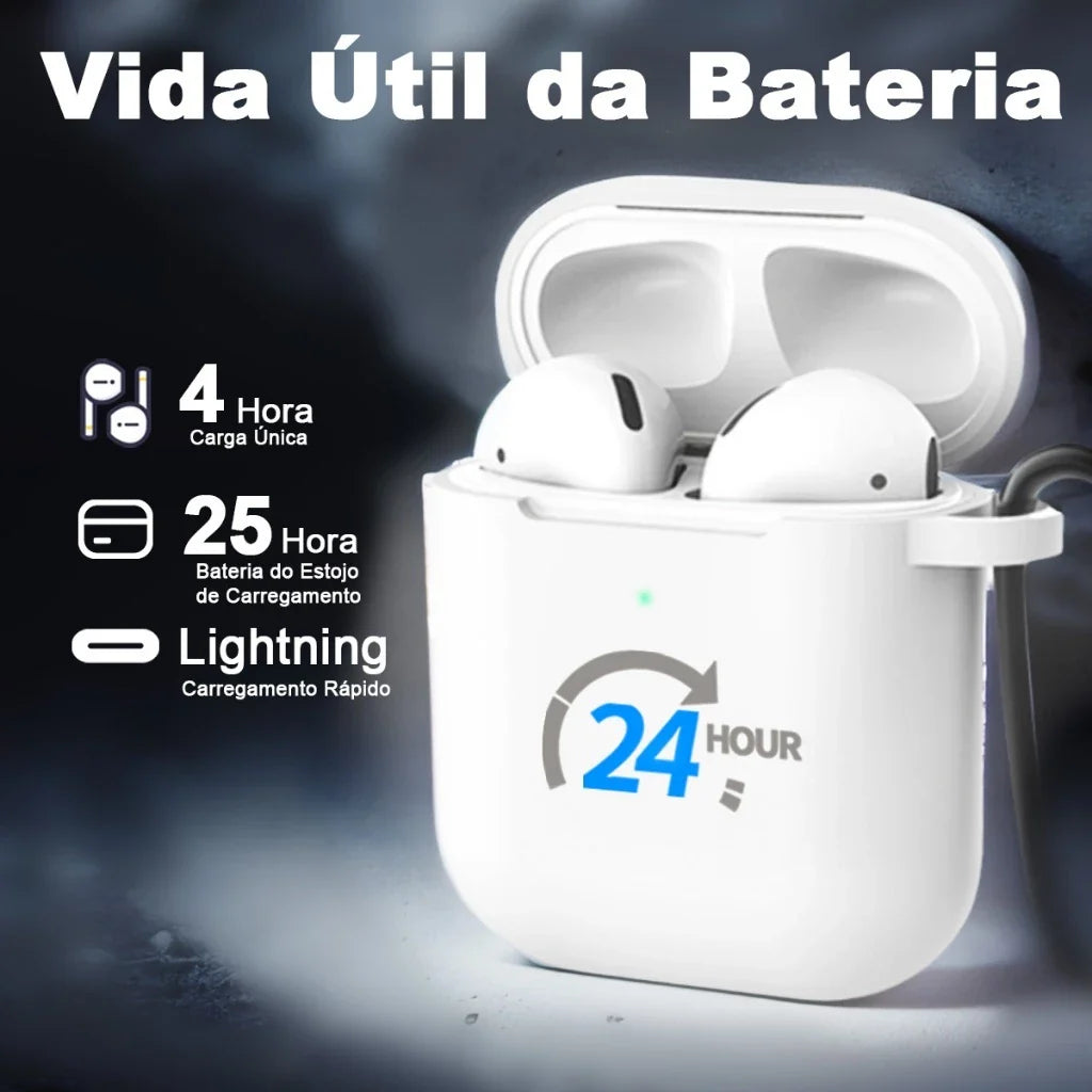 H'Maston LY19 Fone Bluetooth Sem Fio In-Ear com Microfone