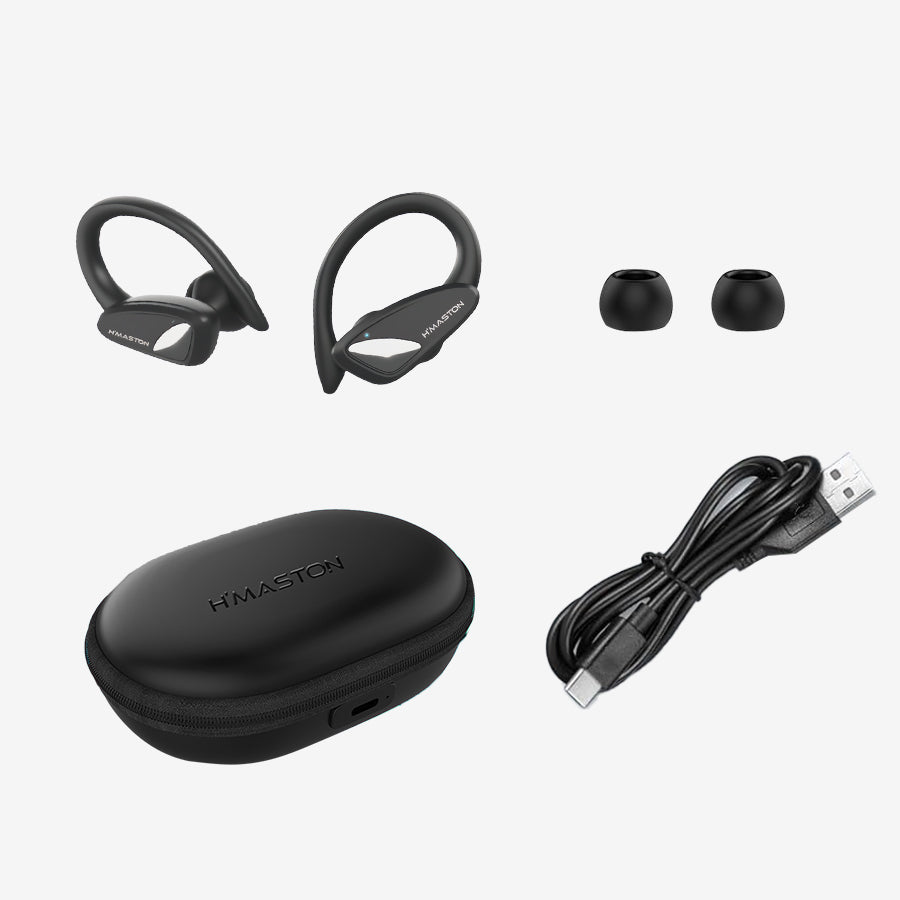 H'Maston RS53 Fone de Ouvido Bluetooth com Gancho