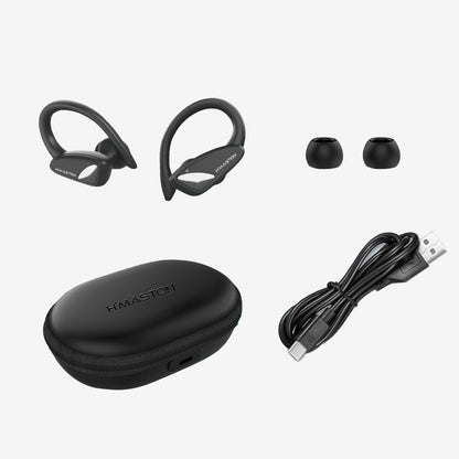 H'Maston RS53 Fone de Ouvido Bluetooth com Gancho
