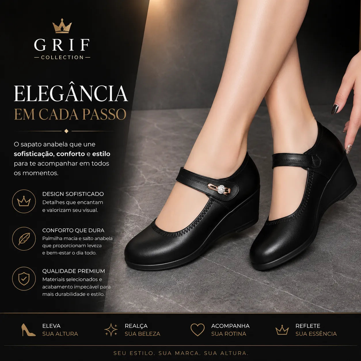 BellaLeve Shoes – O sapato feminino desenvolvido para proporcionar caminhadas sem dor, conforto durante o dia todo e um estilo elegante.