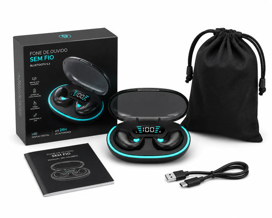 Fone Bluetooth Xiaomi 5.3 EarFit Pró A Prova D´agua Atividade Física Gamer Musicas