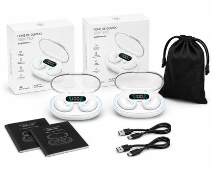Fone Bluetooth Xiaomi 5.3 EarFit Pró A Prova D´agua Atividade Física Gamer Musicas