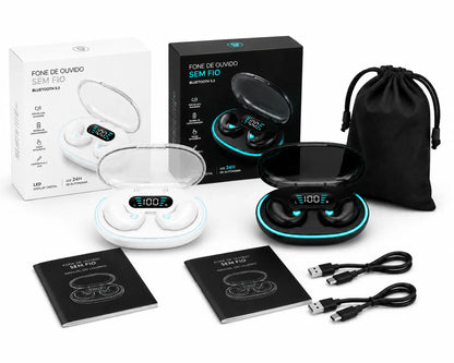 Fone Bluetooth Xiaomi 5.3 EarFit Pró A Prova D´agua Atividade Física Gamer Musicas