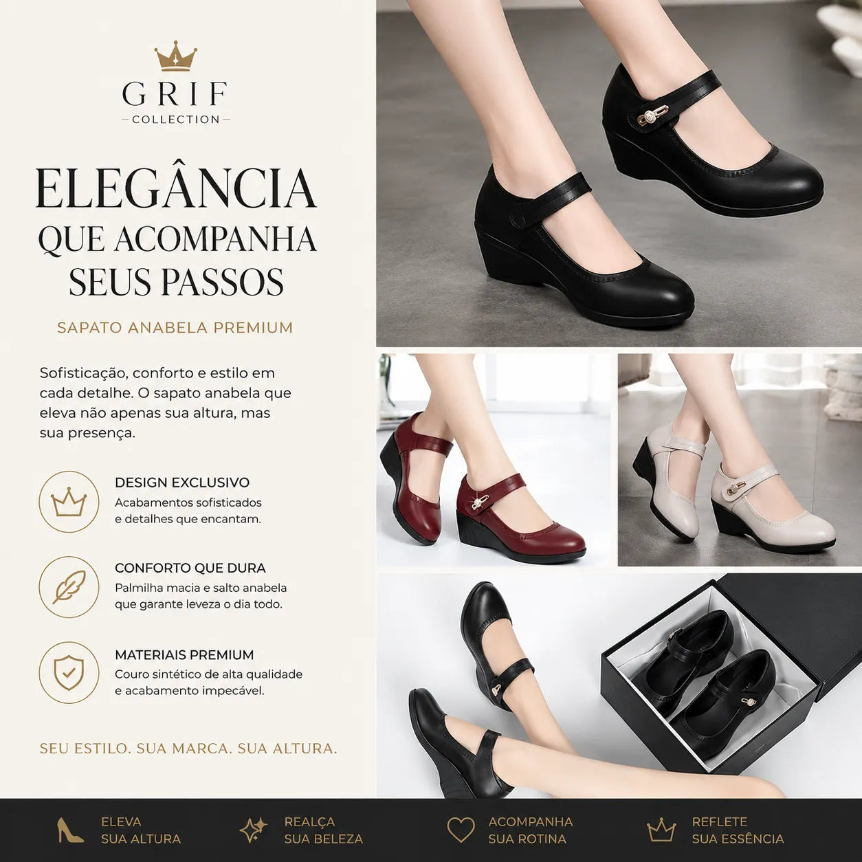 BellaLeve Shoes – O sapato feminino desenvolvido para proporcionar caminhadas sem dor, conforto durante o dia todo e um estilo elegante.