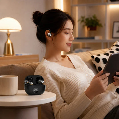 H'Maston F928 Fone TWS Condução Óssea Bluetooth 5.4