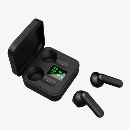 H'Maston RS32 Fone Bluetooth 5.3 com IPX5 e LED