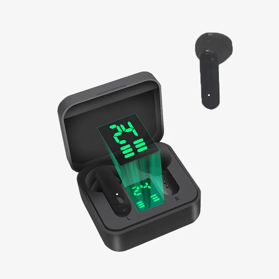 H'Maston RS32 Fone Bluetooth 5.3 com IPX5 e LED