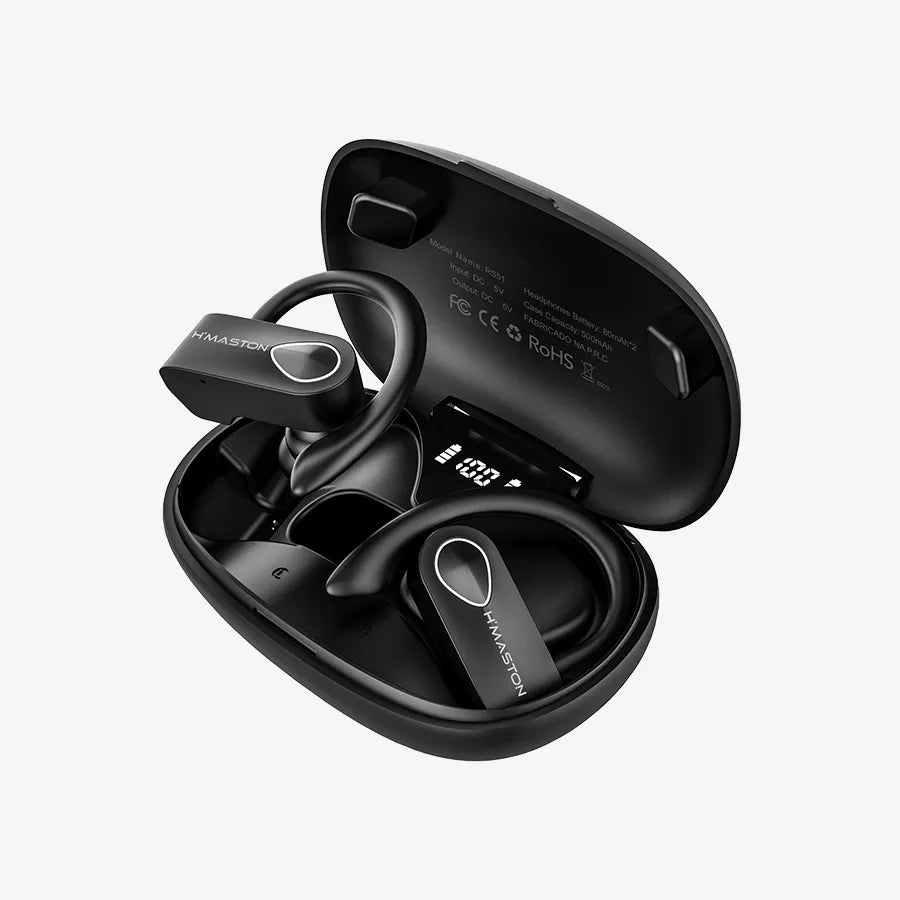 H'Maston RS51 Fone Bluetooth Esportivo com Microfone