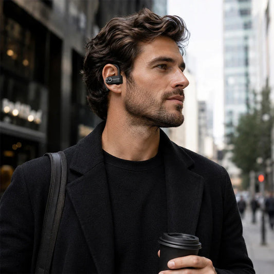H'Maston RS52 Fone de Ouvido Bluetooth 5.3 Esportivo IPX5