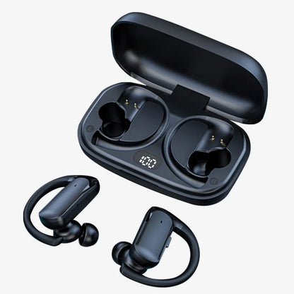 H'Maston RS56 Fone Bluetooth 5.3 com LED Hifi Esportivo