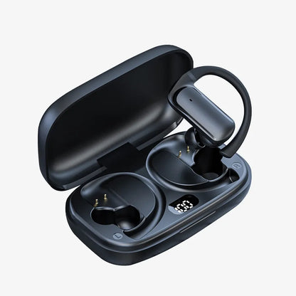 H'Maston RS56 Fone Bluetooth 5.3 com LED Hifi Esportivo