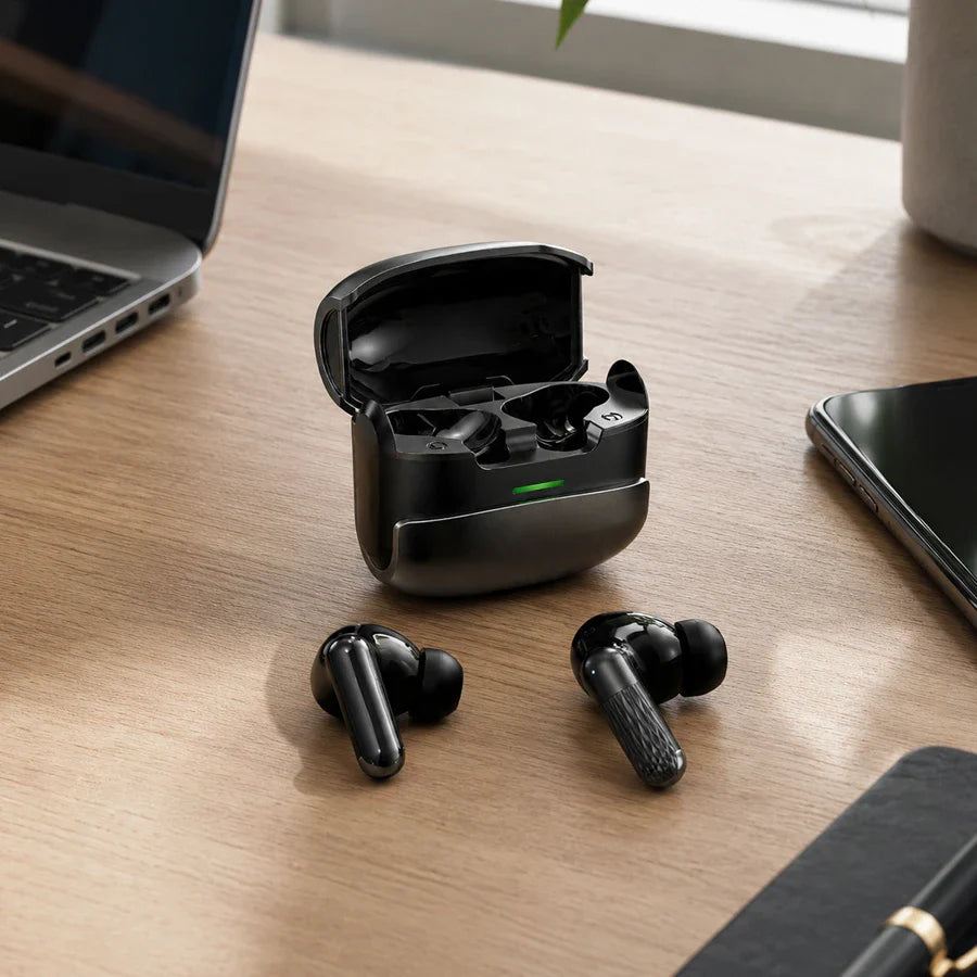 H'Maston RS76 Fones de Ouvido Sem Fio Bluetooth Estilo Cyber