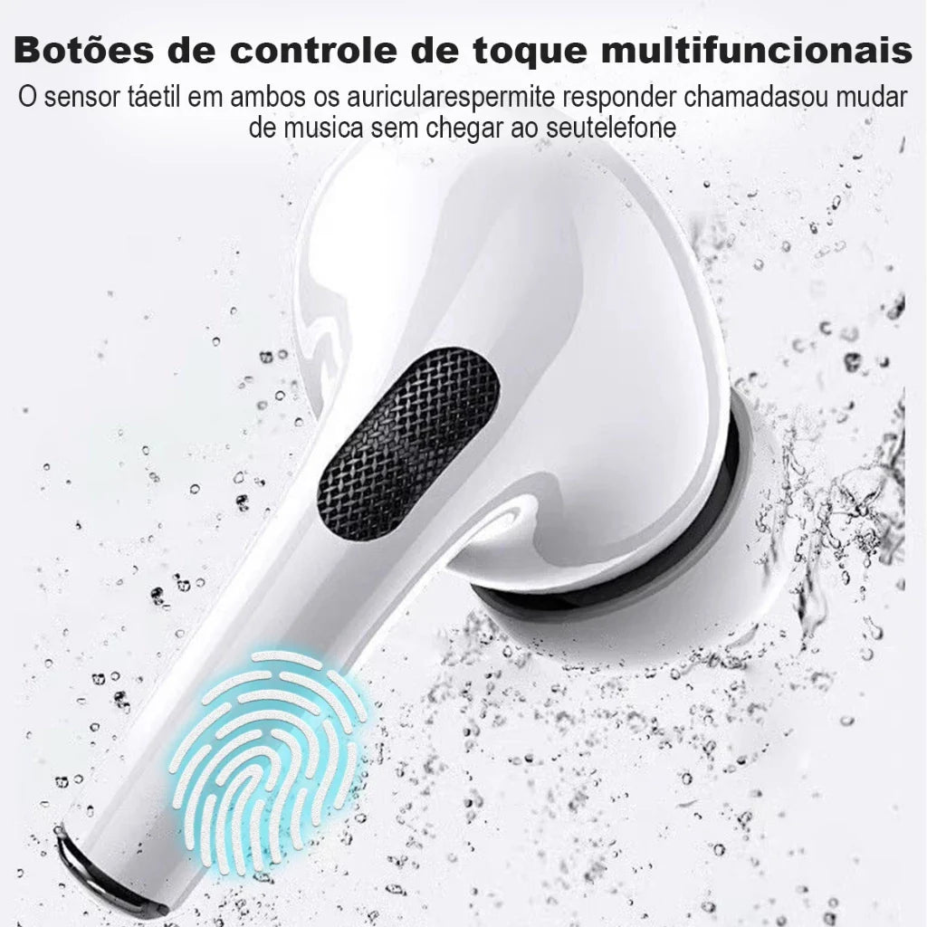 H'Maston RS68 Fone Bluetooth com Display LED