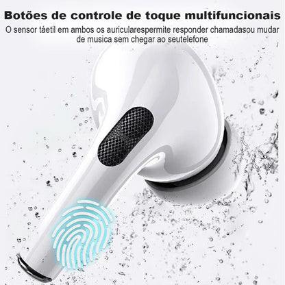 H'Maston RS68 Fone Bluetooth com Display LED